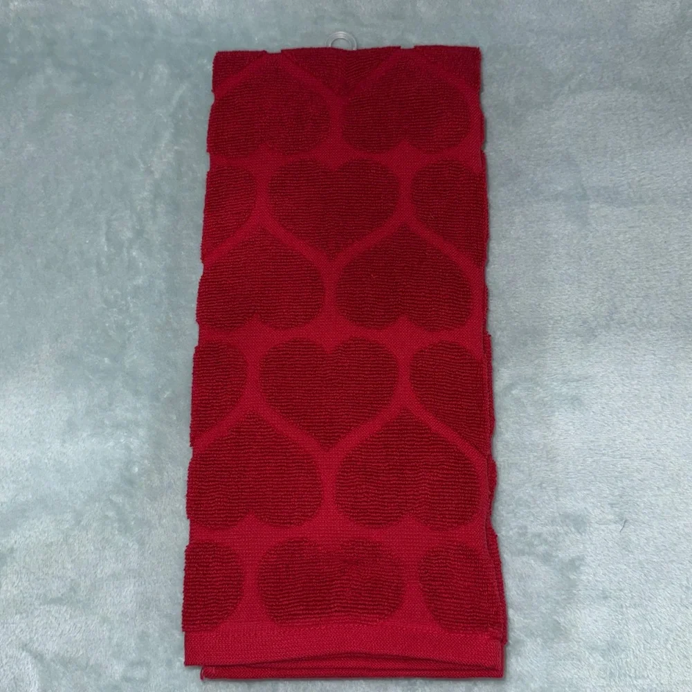 kate spade Red Heart Design Kitchen Towels